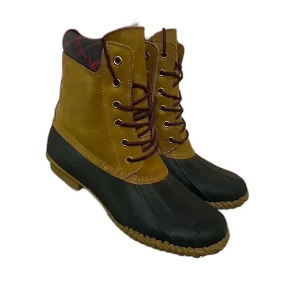 Other - NEW Storm by Cougar ROGER Navy Tan Womens Waterproof Rain Boots